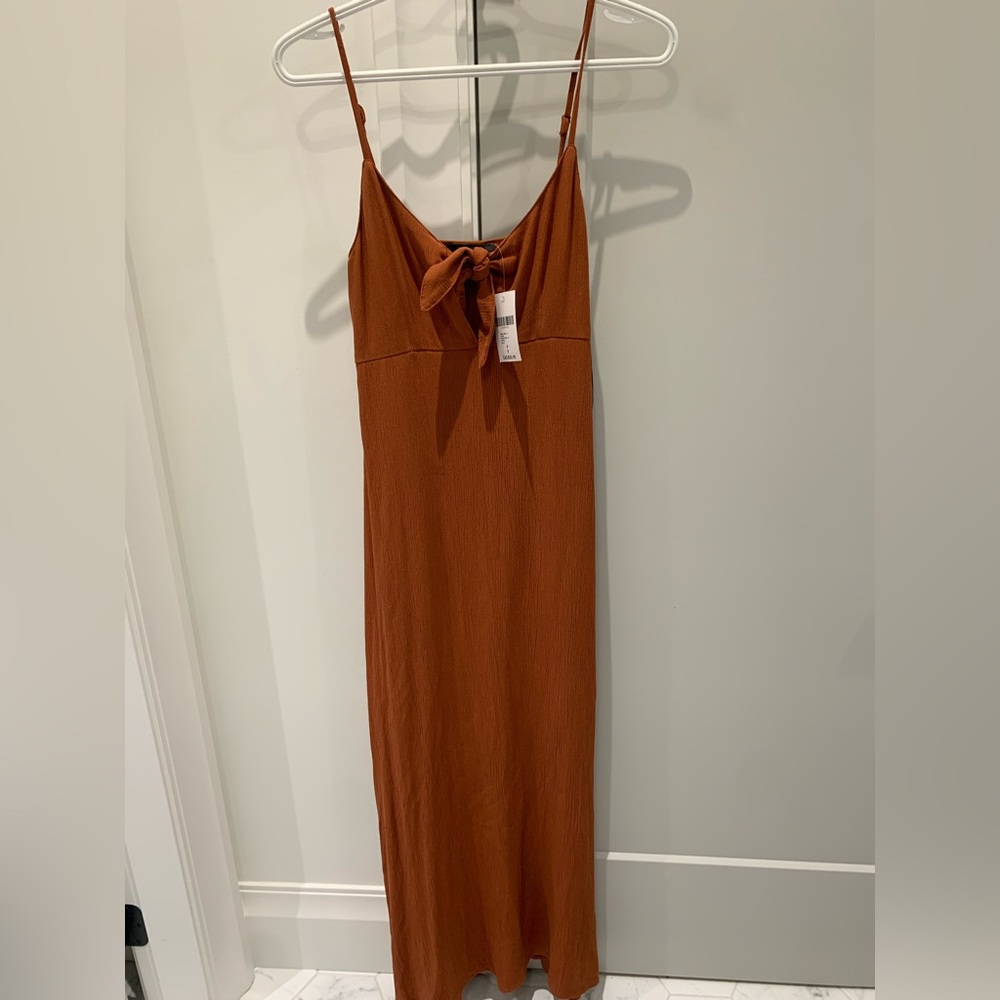 BNWT burnt orange dress